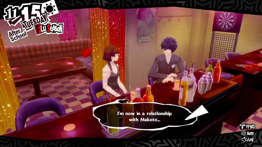 新岛真:I'm now in a relationship with Makoto.