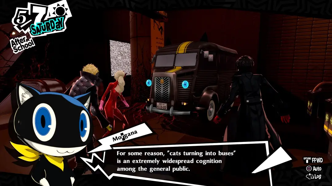Morgana:for some reason, "cats turning into buses" is an extremely widespread cognition among the general public